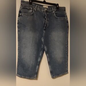 Midwash We The Free Long Denim Shorts Size 33 L